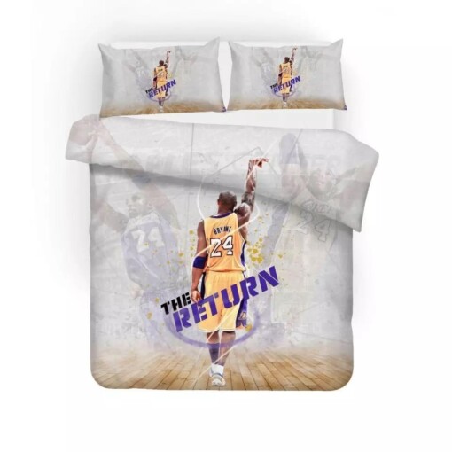 Basketball Lakers Kobe Bryant Black Mamba 30 Duvet Cover Quilt