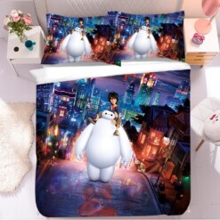 Big Hero 6 Baymax 1 Duvet Cover Pillowcase Bedding Sets