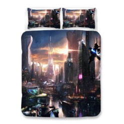 Cyberpunk 2077 79 Duvet Cover Quilt Cover Pillowcase Bedding Sets