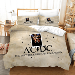 Ac Dc Music Band 19 Duvet Cover Quilt Cover Pillowcase Bedding