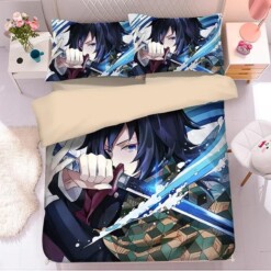 Demon Slayer Kimetsu No Yaiba 55 Duvet Cover Quilt Cover