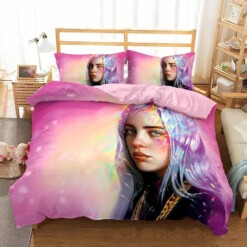 Billie Eilish Bellyache 14 Duvet Cover Pillowcase Bedding Sets Home