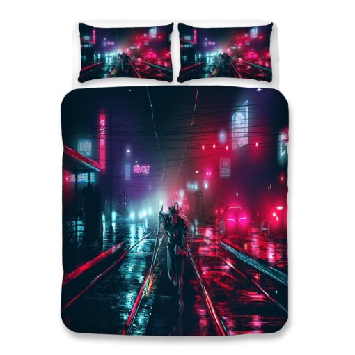 Cyberpunk 2077 59 Duvet Cover Quilt Cover Pillowcase Bedding Sets