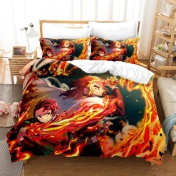 Demon Slayer Kimetsu No Yaiba Season 2 15 Duvet Cover