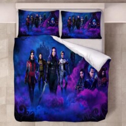 Descendants Mal Carlos Evie Jay 3 Duvet Cover Quilt Cover