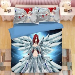 Fairy Tail Erza Scarlet 13 Duvet Cover Pillowcase Bedding Set