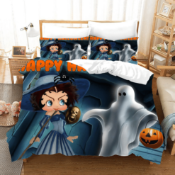 Betty Boop Happy Halloween 17 Duvet Cover Quilt Cover Pillowcase