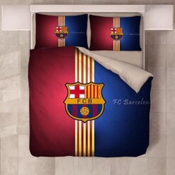 Football Football Club Barcelona Fcb 25 Duvet Cover Pillowcase Bedding