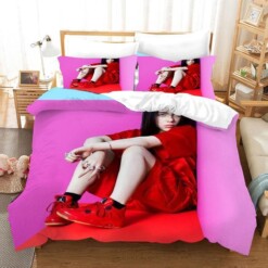 Billie Eilish Bellyache 31 Duvet Cover Pillowcase Bedding Sets Home