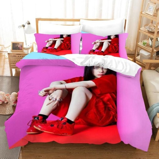 Billie Eilish Bellyache 31 Duvet Cover Pillowcase Bedding Sets Home