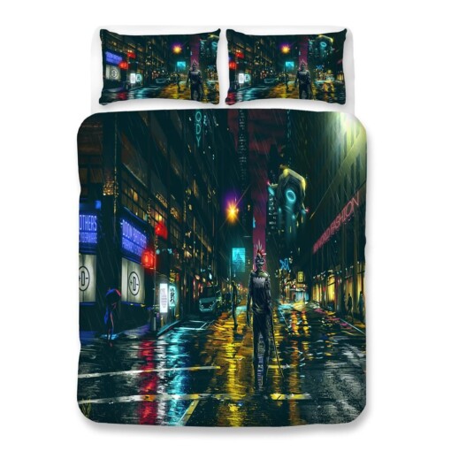 Cyberpunk 2077 31 Duvet Cover Quilt Cover Pillowcase Bedding Sets