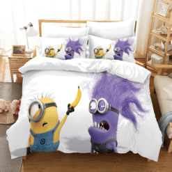 Despicable Me Minions 33 Duvet Cover Pillowcase Bedding Sets Home