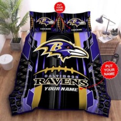 Baltimore Ravens Duvet Cover Set Ravens Bedset Ravens Duvet Sets