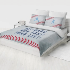 Baseball 01 Bedding Sets Duvet Cover Bedroom Quilt Bed Sets