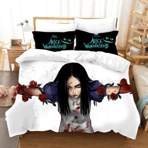 Alice In Wonderland 10 Duvet Cover Pillowcase Bedding Sets Home
