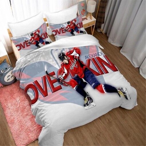 Alex Ovechkin Washington Capitals Hockey 4 Duvet Cover Quilt Cover