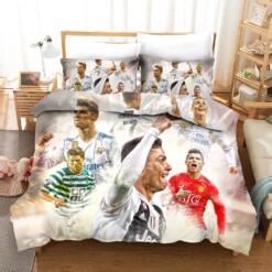 Football Uefa Champions League 7 Duvet Cover Pillowcase Bedding Sets