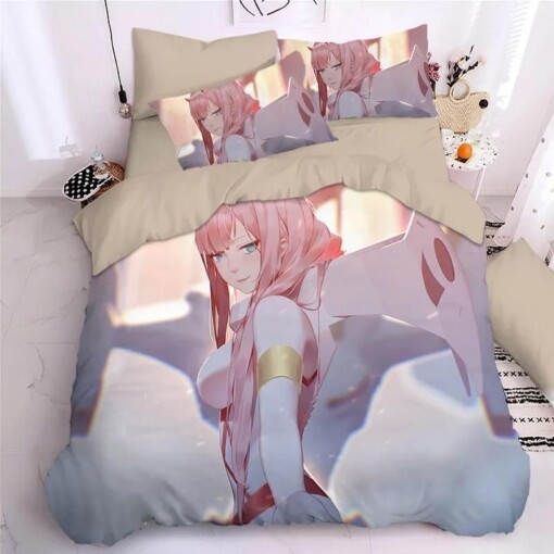 Darling In The Franxx Hiro Zero Two Ichigo 15 Duvet