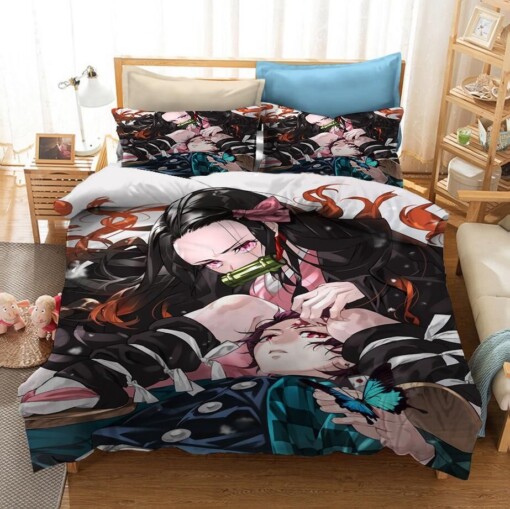 Demon Slayer Kimetsu No Yaiba Kochou Shinobu 19 Duvet Cover