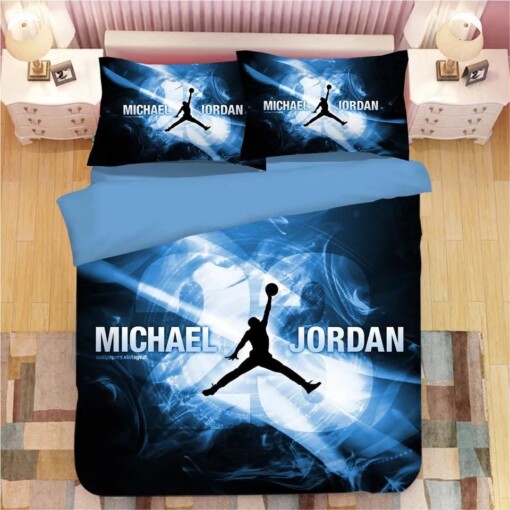 Basketball Michael Jordan Basketball 1 Duvet Cover Pillowcase Bedding Sets