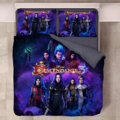 Descendants Mal Carlos Evie Jay 1 Duvet Cover Quilt Cover