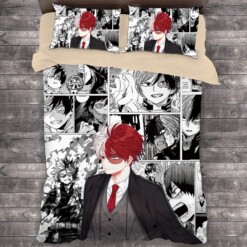 Comic My Hero Academia Todoroki Shoto 9 Duvet Cover Quilt