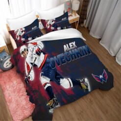 Alex Ovechkin Washington Capitals Hockey 5 Duvet Cover Quilt Cover