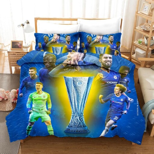 Football Uefa Champions League 10 Duvet Cover Quilt Cover Pillowcase