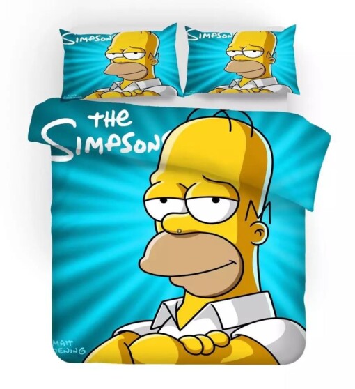 Anime The Simpsons Homer J Simpson 12 Duvet Cover Quilt