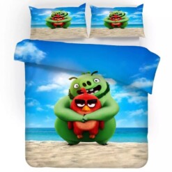 Angry Birds 6 Duvet Cover Pillowcase Bedding Sets Home Decor