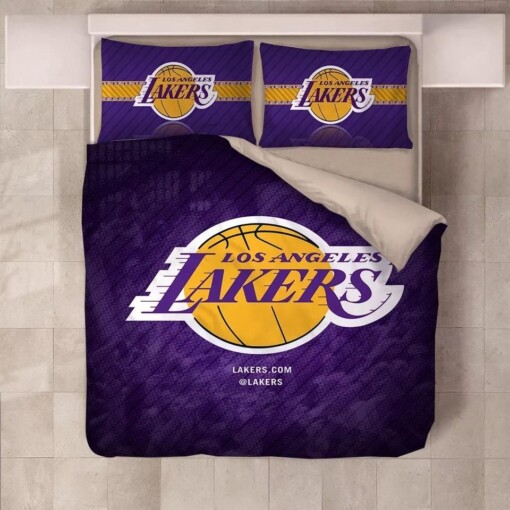 Basketball Los Angeles Lakers 24 10 Duvet Cover Pillowcase Bedding