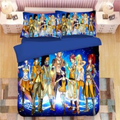 Fairy Tail 4 Duvet Cover Quilt Cover Pillowcase Bedding Sets