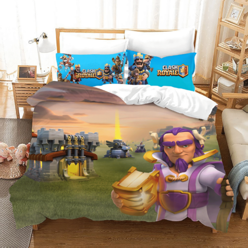 Clash Royale 3 Duvet Cover Quilt Cover Pillowcase Bedding Sets