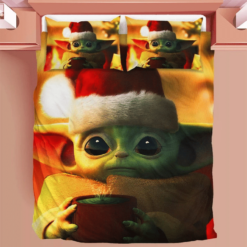 Baby Yoda Duvet Mandalorian Bedding Sets Christmas Baby Yoda Comfortable