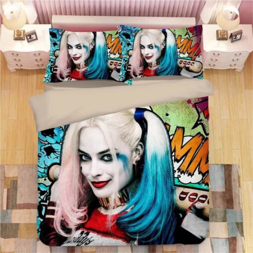 Dc Harley Quinn 11 Duvet Cover Quilt Cover Pillowcase Bedding Sets