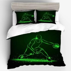 Basketball 5 Duvet Cover Pillowcase Bedding Sets Home Decor Quilt