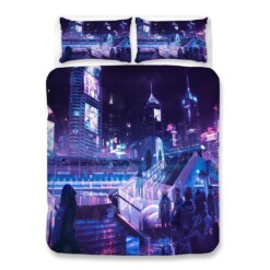 Cyberpunk 2077 60 Duvet Cover Quilt Cover Pillowcase Bedding Sets