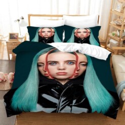 Billie Eilish Bellyache 35 Duvet Cover Quilt Cover Pillowcase Bedding