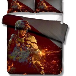 Call Of Duty 4 Duvet Cover Pillowcase Cover Bedding Set