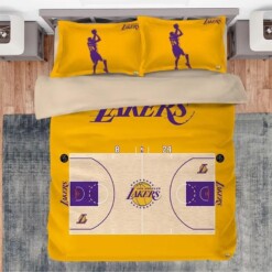 Basketball Lakers 23 Kobe 22 Duvet Cover Quilt Cover Pillowcase