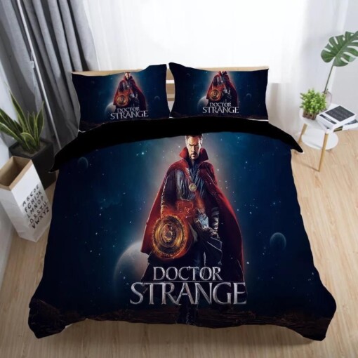 Doctor Strange Marvel Superhero 7 Duvet Cover Pillowcase Bedding Sets