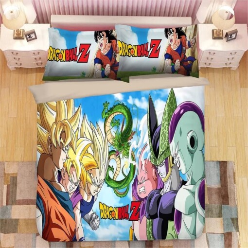Dragon Ball Z Son Goku 18 Duvet Cover Quilt Cover
