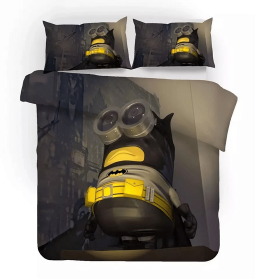 Despicable Me Minions Christmas 3 Duvet Cover Pillowcase Bedding Sets