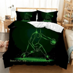 Basketball Player Bedding Sets Duvet Cover Bedroom Quilt Bed Sets