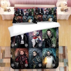 Dc Harley Quinn 10 Duvet Cover Pillowcase Bedding Set Quilt Bed