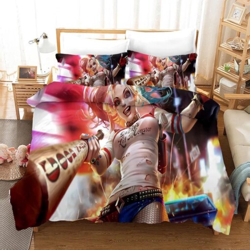 Birds Of Prey Harley Quinn 25 Duvet Cover Quilt Cover