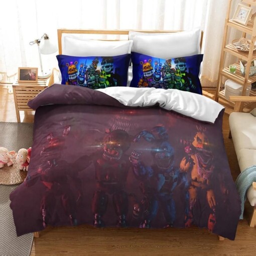 Five Nights At Freddy 8217 S 8 Duvet Cover Pillowcase Bedding Sets