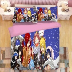 Fairy Tail 6 Duvet Cover Quilt Cover Pillowcase Bedding Sets