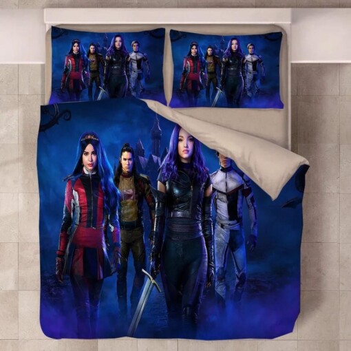 Descendants Mal Carlos Evie Jay 9 Duvet Cover Quilt Cover