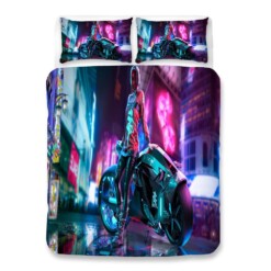 Cyberpunk 2077 34 Duvet Cover Quilt Cover Pillowcase Bedding Sets